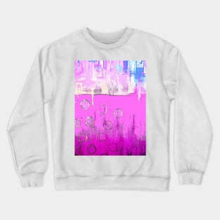 Pink Summer Horizon Crewneck Sweatshirt